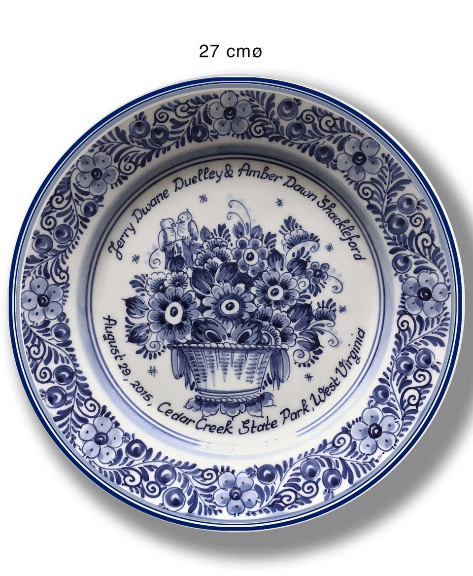 Wedding Plate (11 in)
